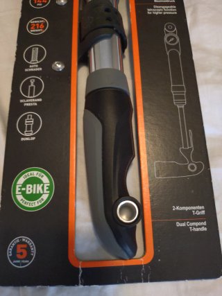 Inflador SKS InjeX Control Manómetro