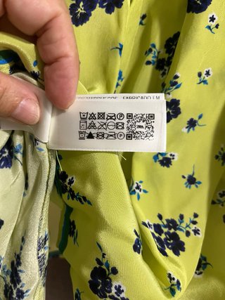 Camisa Zara Estampada Lazada T/M colección