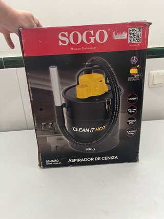 Aspirador de cenizas Sogo