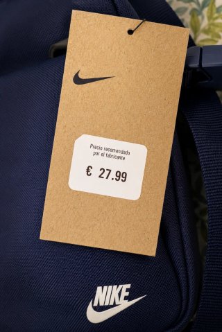 Nike Bandolera Azul Marino - Nueva con Etiqueta