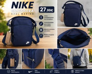 Nike Bandolera Azul Marino - Nueva con Etiqueta