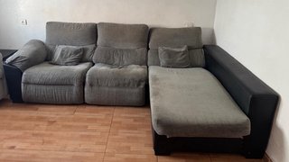 Sofá chaiselongue Relax Gris