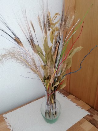 JARRÓN CRISTAL + REGALO