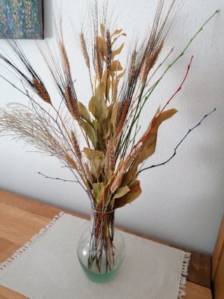 JARRÓN CRISTAL + REGALO