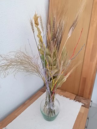 JARRÓN CRISTAL + REGALO