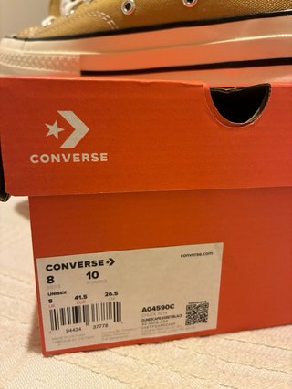 Converse All Star Talla 41.5 Hombre