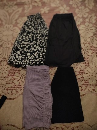 Lote 4 faldas mujer talla única