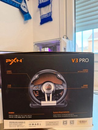 Volante PXN V3 Pro con Pedales