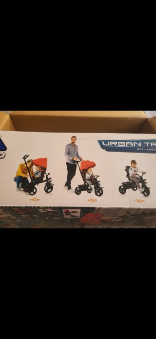 Triciclo evolutivo para bebé