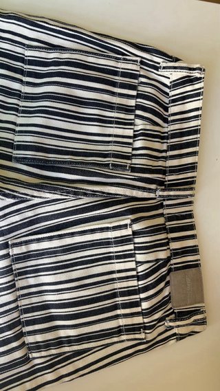 Pantalones campana rayas Brownie