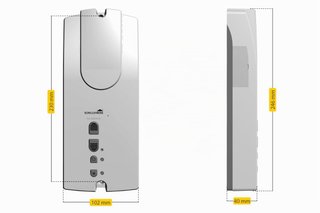 Enrollador cinta persiana eléctrico 30 kg