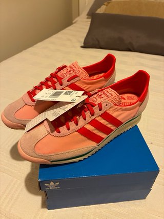 Adidas SL 72 Talla 38 2/3 Rosa y Rojo