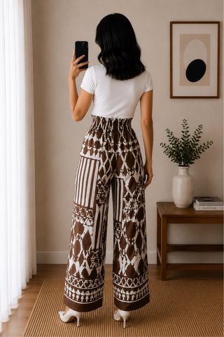 Pantalón fino verano talla unica