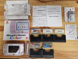 Consola Wonder Swan Color + 5 juegos