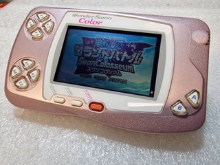 Consola Wonder Swan Color + 5 juegos