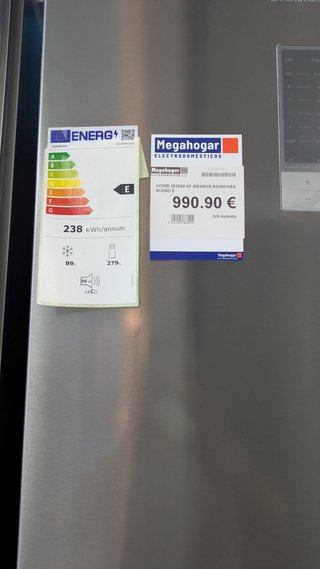 Frigorífico Combi SIEMENS KG39NXIA
