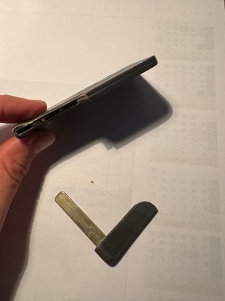 Llave tarjeta renault megane