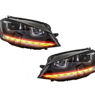 Faros delanteros Led Volkswagen Golf VII 7 Red edi