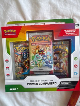 Packs Pokémon TCG Primer Compañero Serie 1 y 2