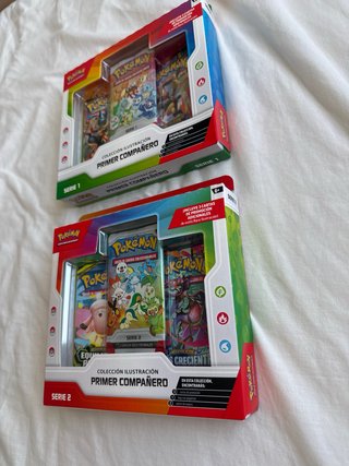 Packs Pokémon TCG Primer Compañero Serie 1 y 2