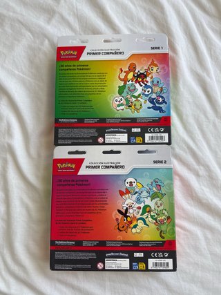 Packs Pokémon TCG Primer Compañero Serie 1 y 2