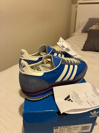 Adidas SL 72 Talla 38 2/3 Azul/Gris