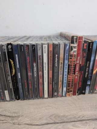 Lote CDs Metal Rock Heavy