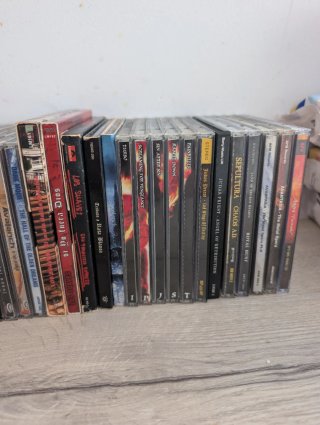 Lote CDs Metal Rock Heavy