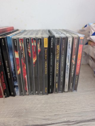 Lote CDs Metal Rock Heavy
