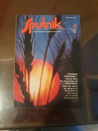 Revista mensual Sputnik año 1979