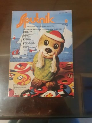 Revista mensual Sputnik año 1979