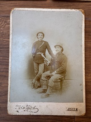 Fotos Regimiento Infantería África 68 1912