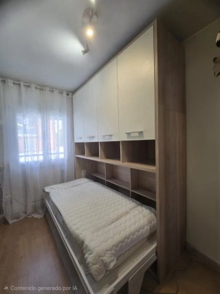 Cama abatible con escritorio