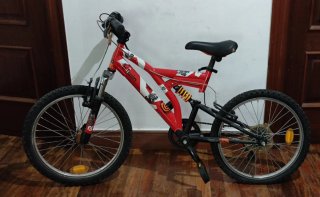 Bicicleta 20 Roja Poco Uso