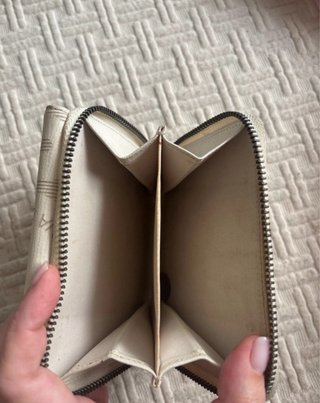 Monedero Mandarina Duck Beige/Blanco