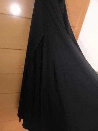Vestido largo negro
