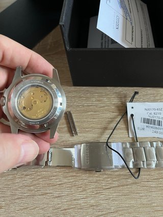 Orologio Citizen Automatico NJ0170 Giallo