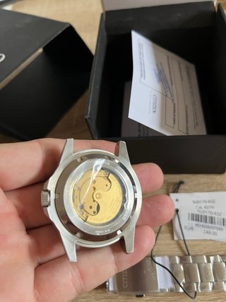 Orologio Citizen Automatico NJ0170 Giallo