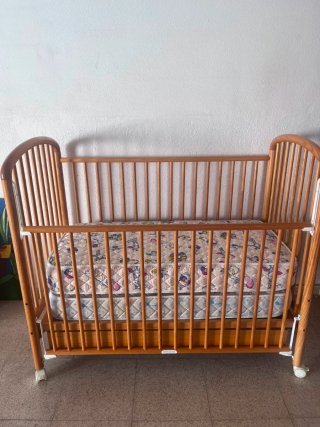 Cuna evolutiva Sobrinca madera 150x65