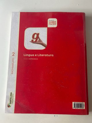 Lingua e literatura, 2 Bacharelato
