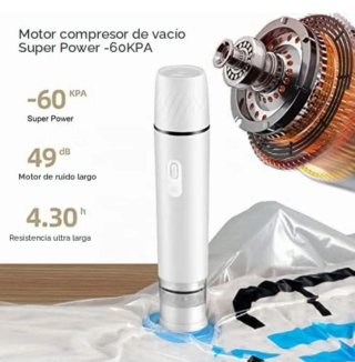 Bomba de aire eléctrica recargable