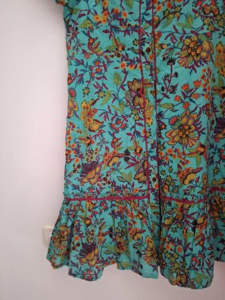 Vestido estampado nuevo con forro