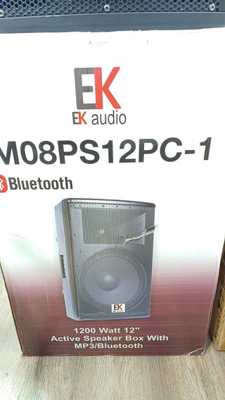 ALTAVOZ EK M08PS 1 2 PC 1 Con Caja 300W /1200W