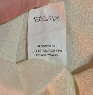 Top Polo Vintage Dolce & Gabbana Basic Tg IT 38