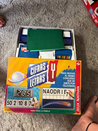 Juego Cifras y Letras Jeux Nathan