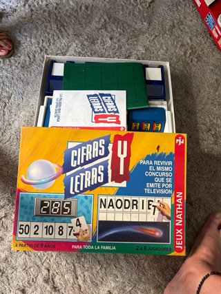 Juego Cifras y Letras Jeux Nathan