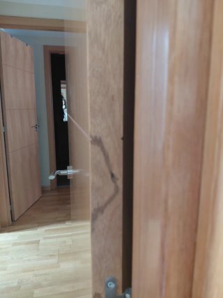 Puerta Madera Roble Diseño Moderno