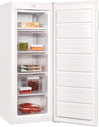 Congelador vertical Exquisit 168L