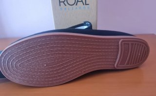 Zapatillas Lona Kung Fu ROAL Negras