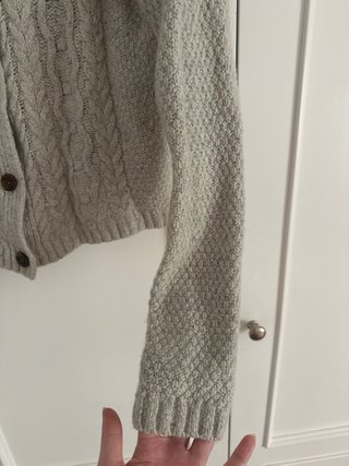 Jersey lana Seasalt Cornwall Talla M Beige